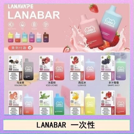 LANA BAR可充电一次性電子煙霧化5000口(3.0%)LANA BAR可充电一次性電子煙霧化5000口(3.0%)